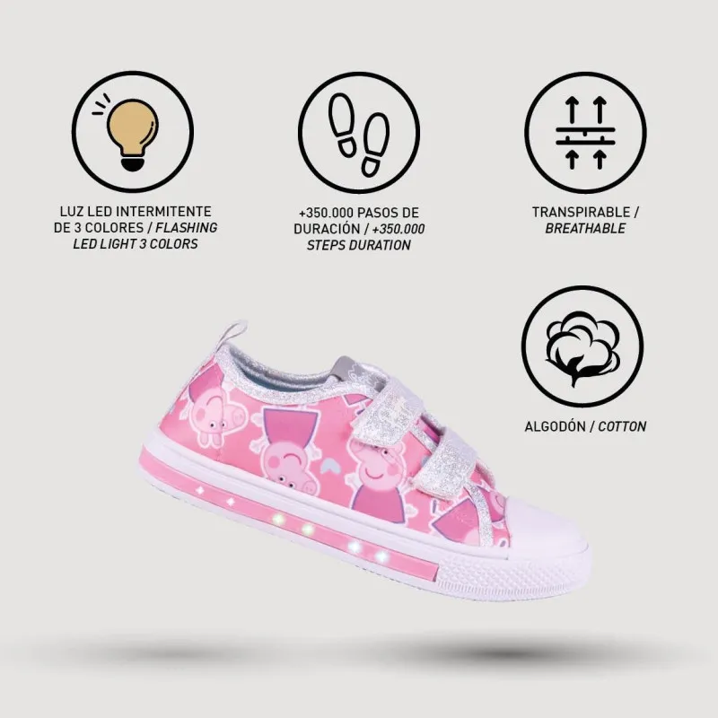 CERDA PATIKE PEPPA PIG PINK