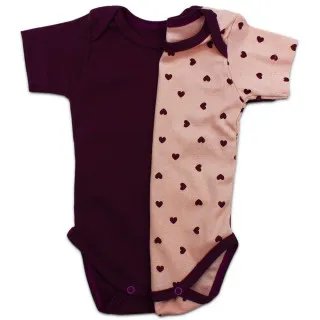 KIDZZ BODI 2X SRCE/BORDO