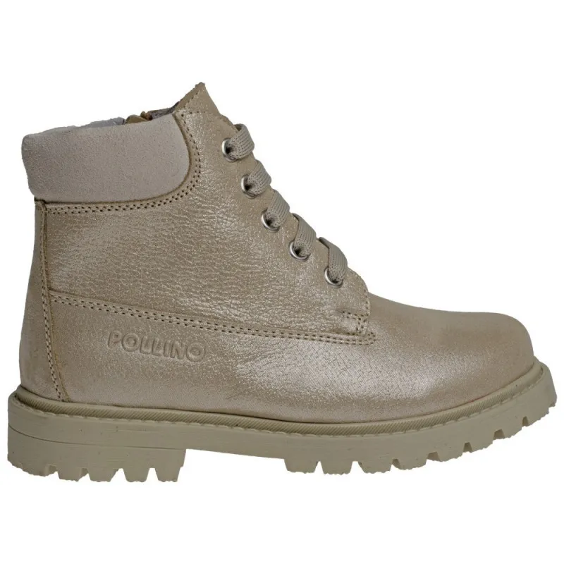 POLLINO POLUDUBOKE CIZME TEEN GOLD