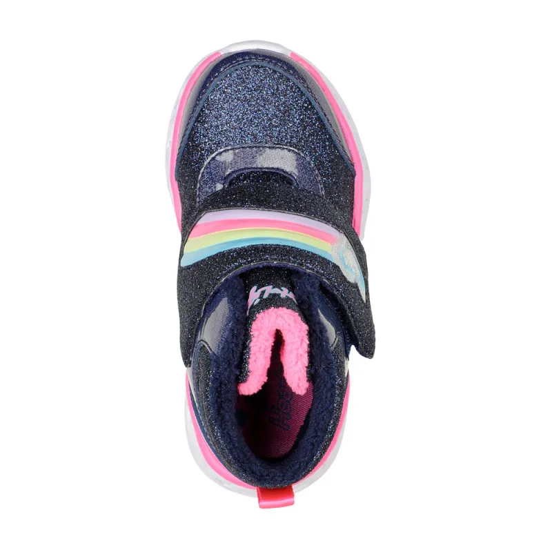 SKECHERS CIZME HEART LIGHTS-BRILLIANT RAINBO 