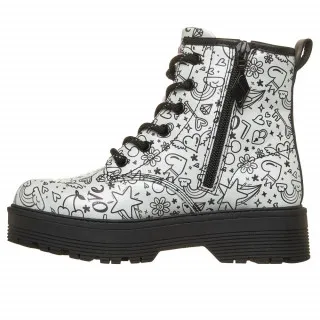 SKECHERS CIPELE GRAVLEN HI - DOODLE DOWN 