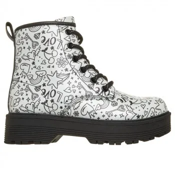 SKECHERS CIPELE GRAVLEN HI - DOODLE DOWN 