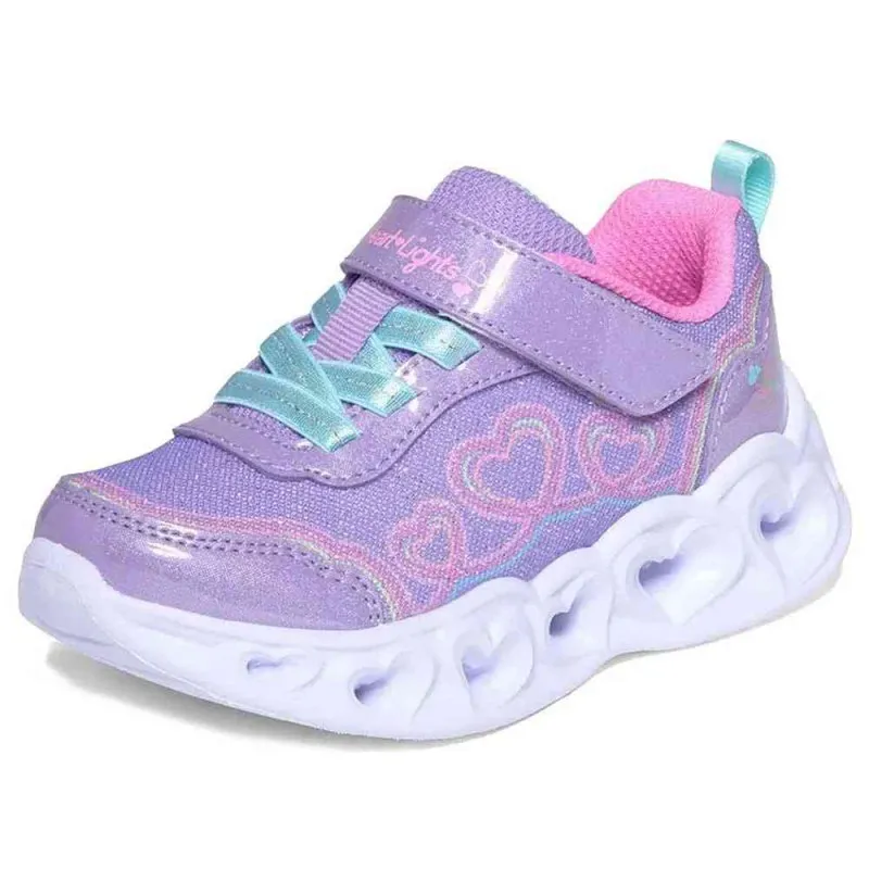SKECHERS PATIKE HEART LIGHTS - BUBBLE LOVE 