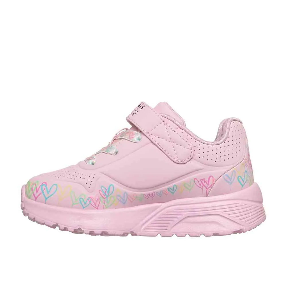 SKECHERS PATIKE UNO LITE-HEART CRAZE 