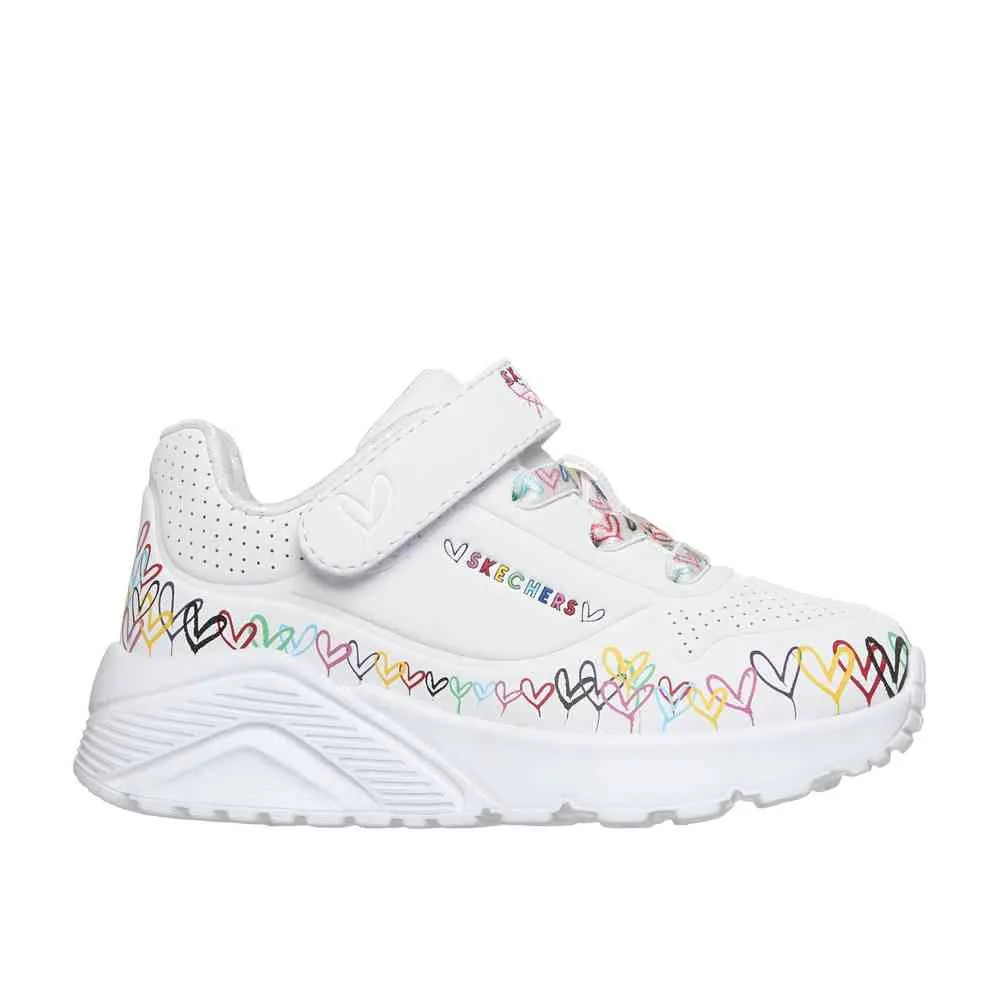 SKECHERS PATIKE UNO LITE-HEART CRAZE 