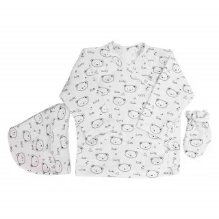 KIDZZ SET 5/1 MEDA (PANTALONE+PORTIKLA+KAPA+RUKAVICE+BENKA)