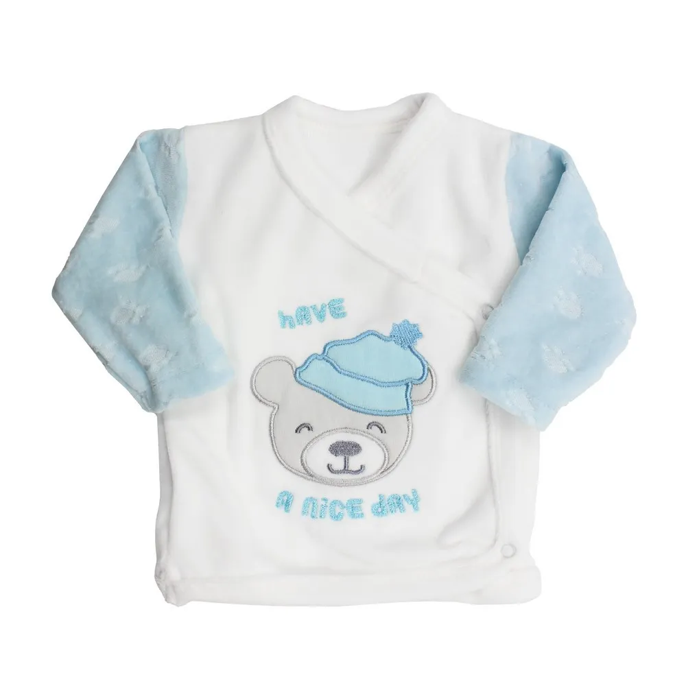 KIDZZ SET 6/1 (PANTALONE+BODI+PORTIKLA+KAPA+RUKAVICE+BENKA) PLIS 