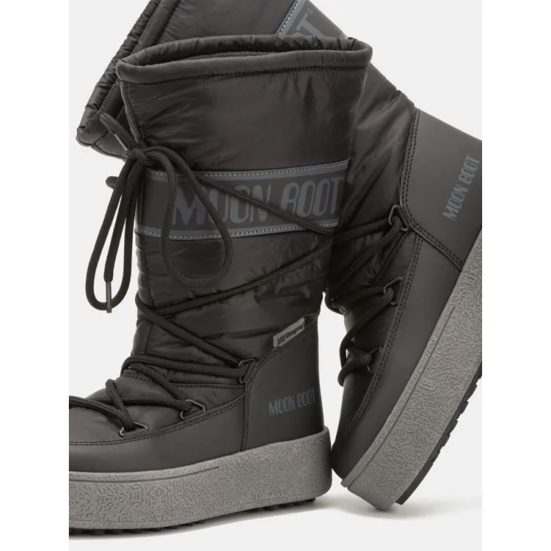 MOONBOOT JTRACK HIGH NYLON WP WP BLACK 