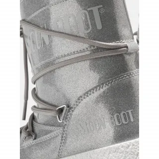 MOONBOOT JTRACK TUBE GLITTER SILVER SILVER 