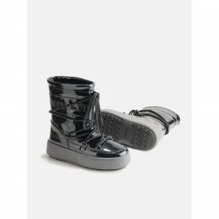 MOONBOOT JTRACK TUBE GLITTER BLACK BLACK 