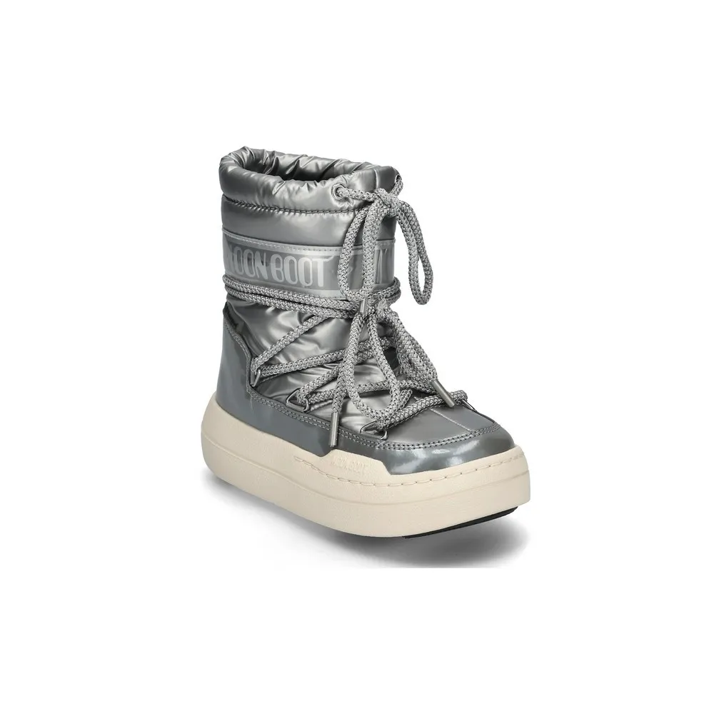 MOON BOOT CIZME JR PARK SILVER 
