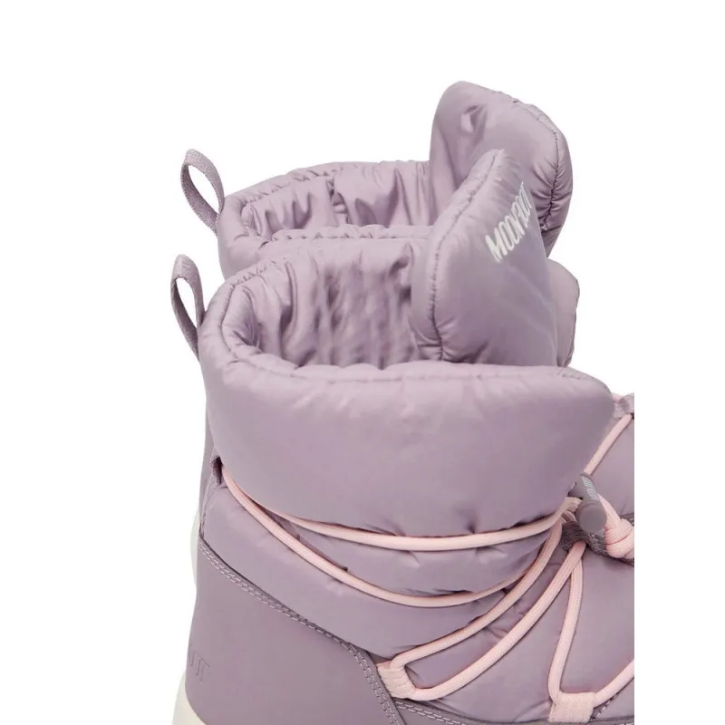MOON BOOT JR PARK LACE MID LILAS 