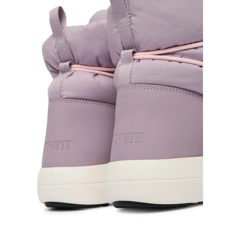 MOON BOOT JR PARK LACE MID LILAS 
