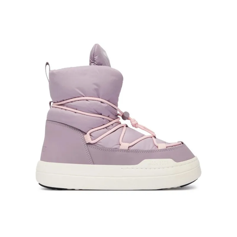 MOON BOOT JR PARK LACE MID LILAS 