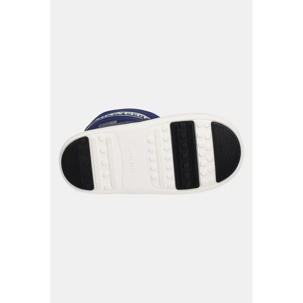 MOON BOOT JR PARK ZIP HIGH BLUE NAVY 