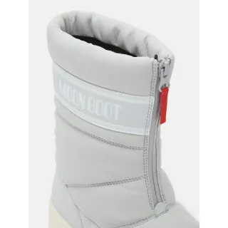MOON BOOT JR PARK ZIP HI GLACIER GREY 