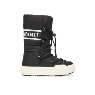 MOON BOOT JR PARK TUBE LACE WP BLACK 