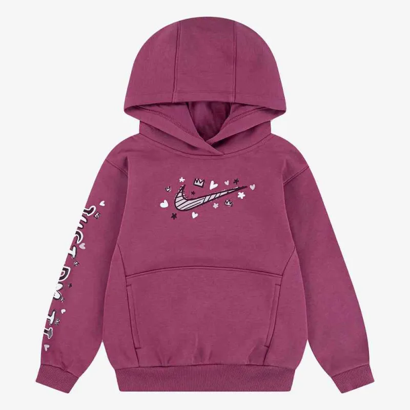 NIKE DUKSERICA NKG ESSENTIALS AOP FLEECE HOOD 