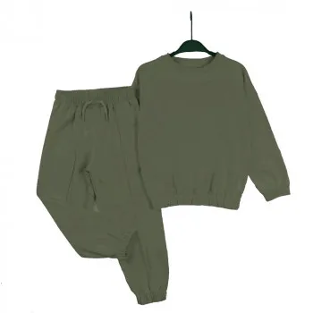 KIDZZ KOMPLET TRENERKA OLIVE GREEN 