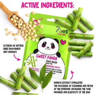 7DAYS MASKA LICE BAMBUS 