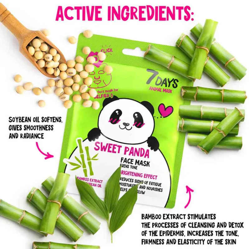 7DAYS MASKA LICE BAMBUS 