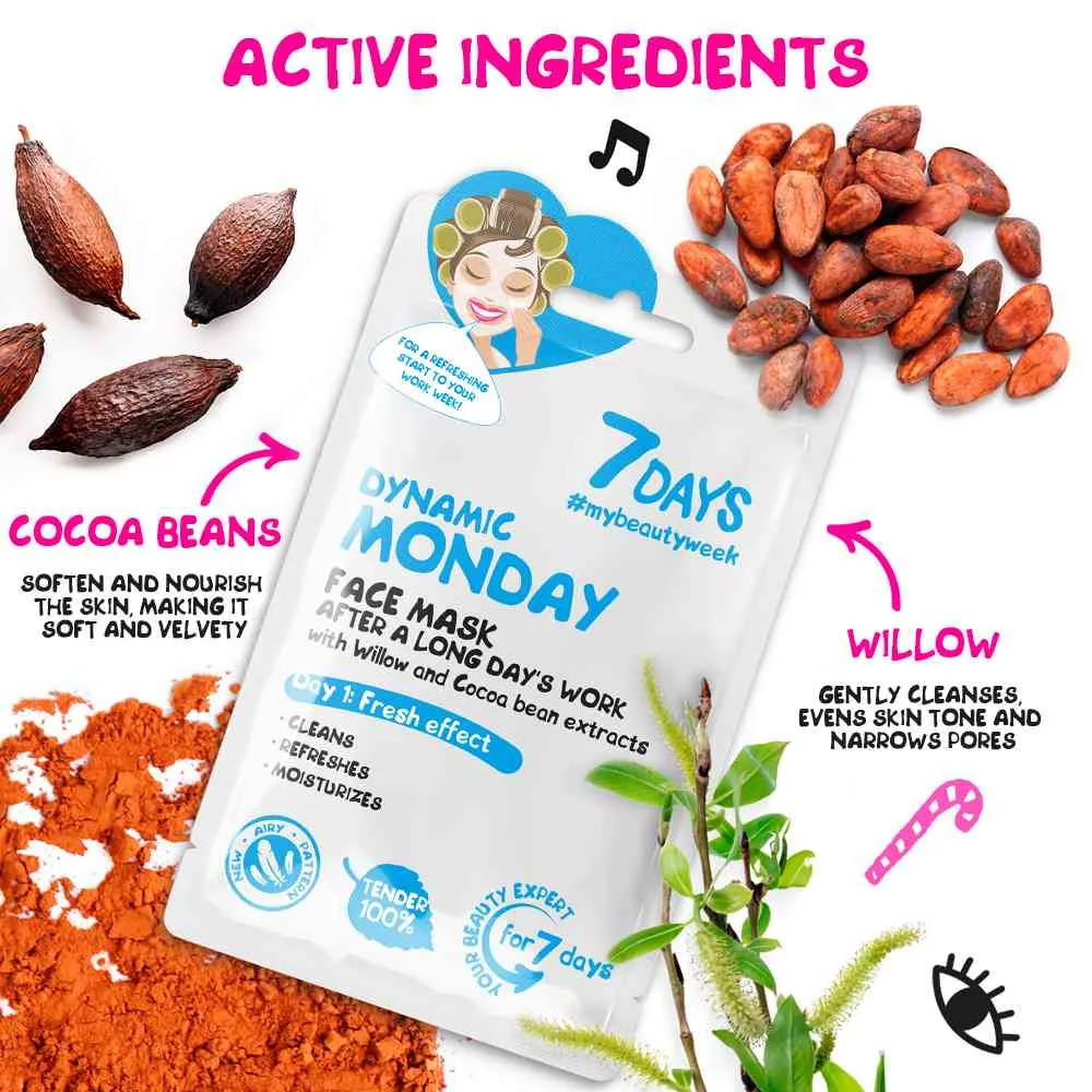 7DAYS MASKA LICE VREME ODMOR 