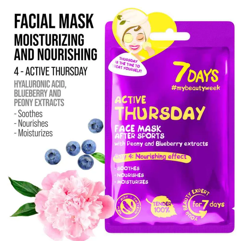 7DAYS MASKA LICE POSLE TRENINGA 