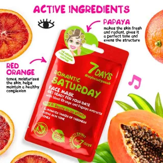 7DAYS MASKA LICE ROMANTIKA 