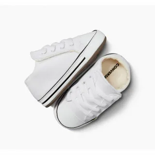 CONVERSE PATIKE CHUCK TAYLOR ALL STAR CRIBSTER CANVAS - WHITE/ NATURAL IVORY/WHI 