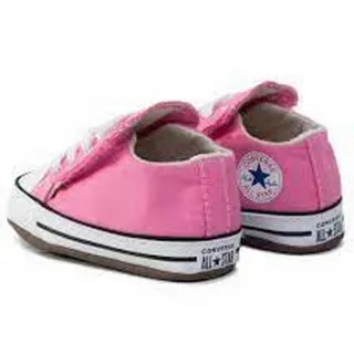 CONVERSE PATIKE CHUCK TAYLOR ALL STAR CRIBSTER CANVAS - PINK/NATURAL IVORY/WHITE