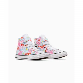 CONVERSE PATIKE CHUCK TAYLOR ALL STAR EASY ON FLORAL - WHITE/TRUE SKY/OOPS PINK