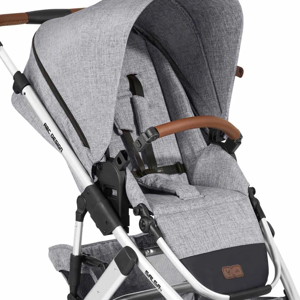 ABC DESIGN KOLICA DUO SISTEM SALSA 4 GRAPHITE GREY