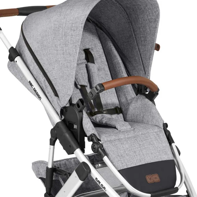 ABC DESIGN KOLICA DUO SISTEM SALSA 4 GRAPHITE GREY