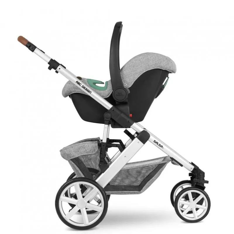 ABC DESIGN KOLICA DUO SISTEM SALSA 4 GRAPHITE GREY