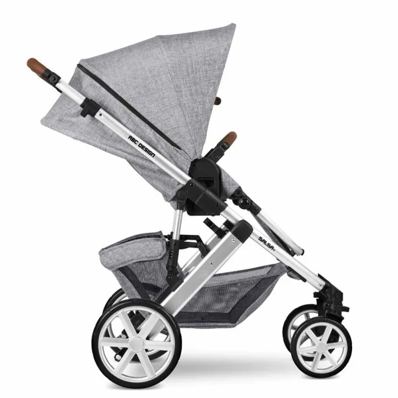 ABC DESIGN KOLICA DUO SISTEM SALSA 4 GRAPHITE GREY