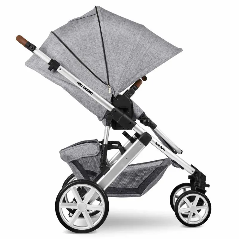 ABC DESIGN KOLICA DUO SISTEM SALSA 4 GRAPHITE GREY