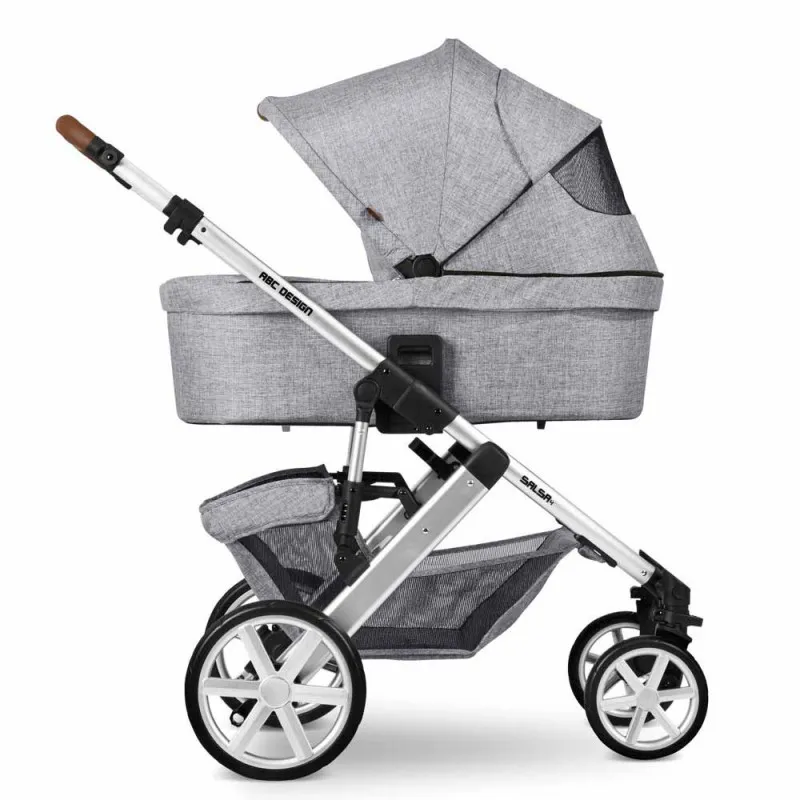 ABC DESIGN KOLICA DUO SISTEM SALSA 4 GRAPHITE GREY