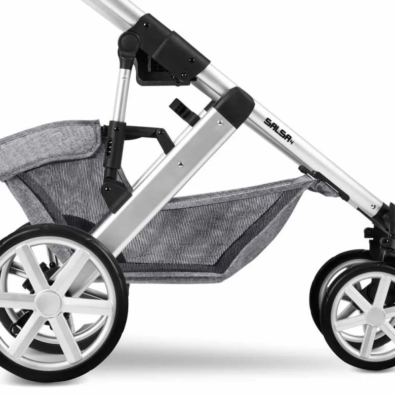 ABC DESIGN KOLICA DUO SISTEM SALSA 4 GRAPHITE GREY
