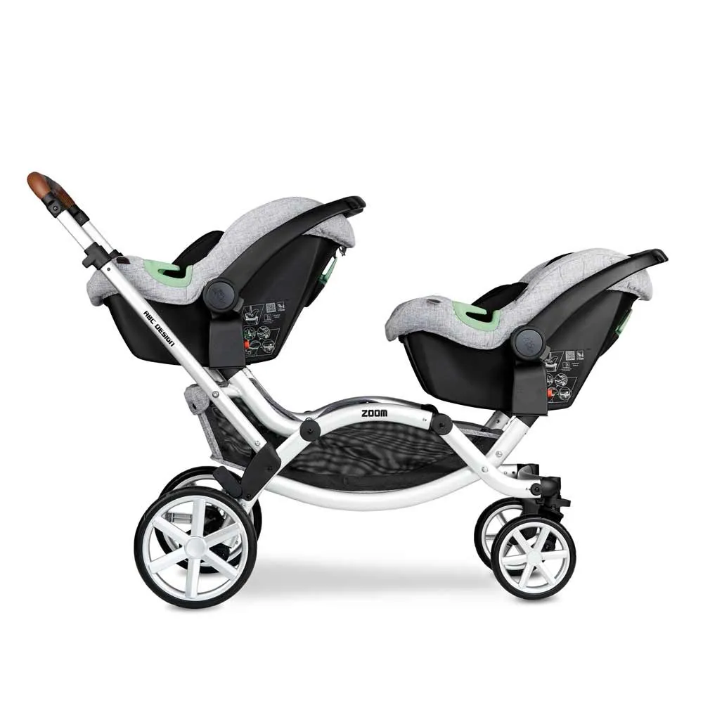 ABC DESIGN KOLICA ZA BLIZANCE ZOOM GRAPHITE GREY