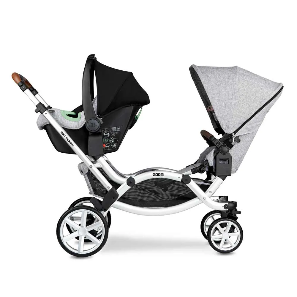 ABC DESIGN KOLICA ZA BLIZANCE ZOOM GRAPHITE GREY