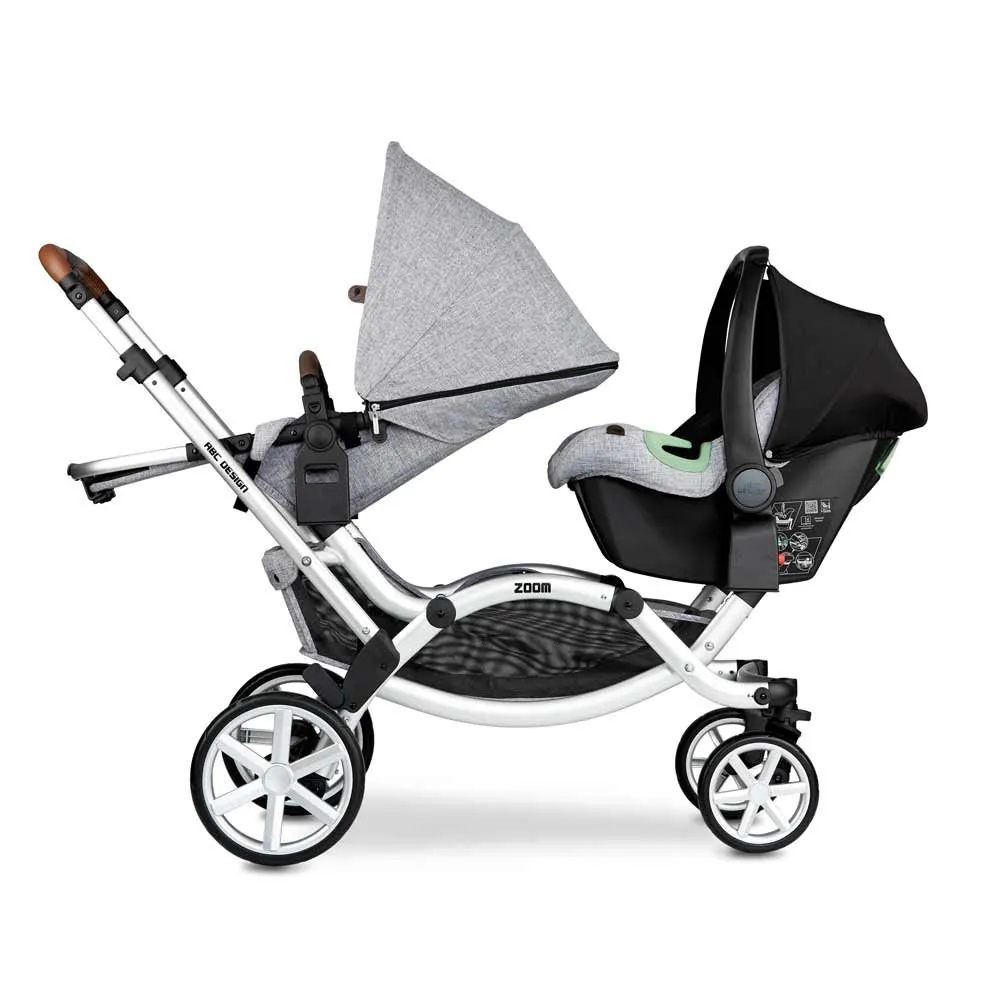 ABC DESIGN KOLICA ZA BLIZANCE ZOOM GRAPHITE GREY