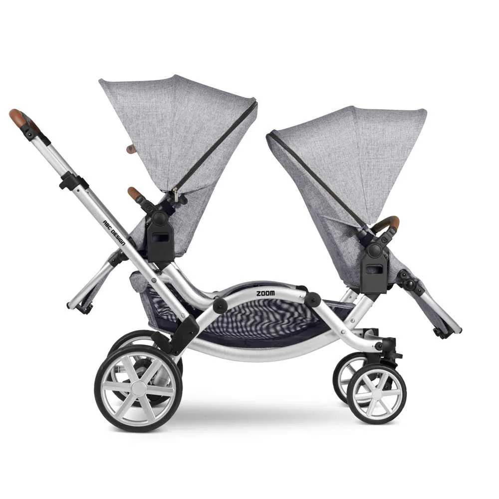 ABC DESIGN KOLICA ZA BLIZANCE ZOOM GRAPHITE GREY