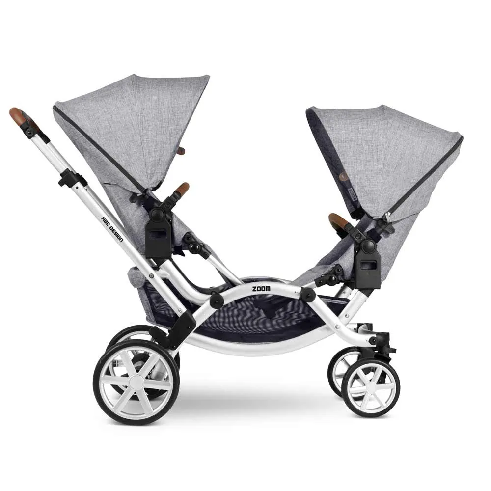 ABC DESIGN KOLICA ZA BLIZANCE ZOOM GRAPHITE GREY