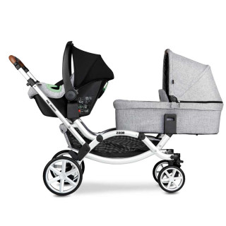 ABC DESIGN KOLICA ZA BLIZANCE ZOOM GRAPHITE GREY