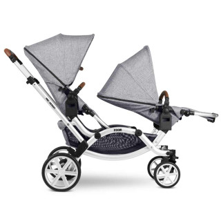 ABC DESIGN KOLICA ZA BLIZANCE ZOOM GRAPHITE GREY