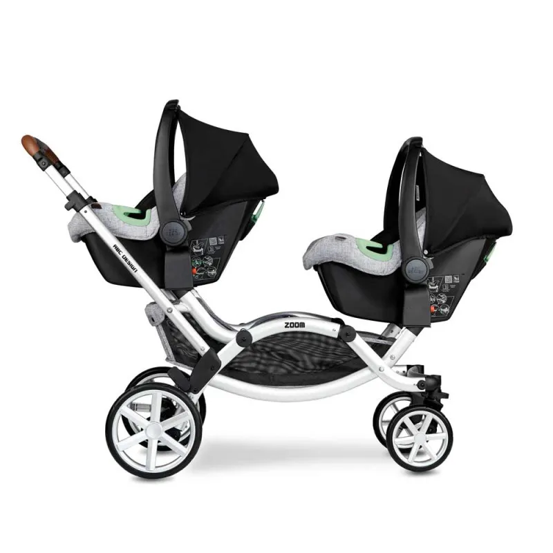 ABC DESIGN KOLICA ZA BLIZANCE ZOOM GRAPHITE GREY
