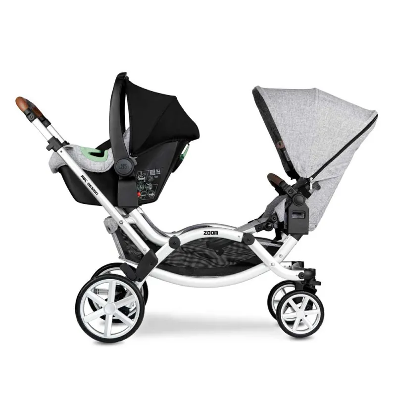 ABC DESIGN KOLICA ZA BLIZANCE ZOOM GRAPHITE GREY