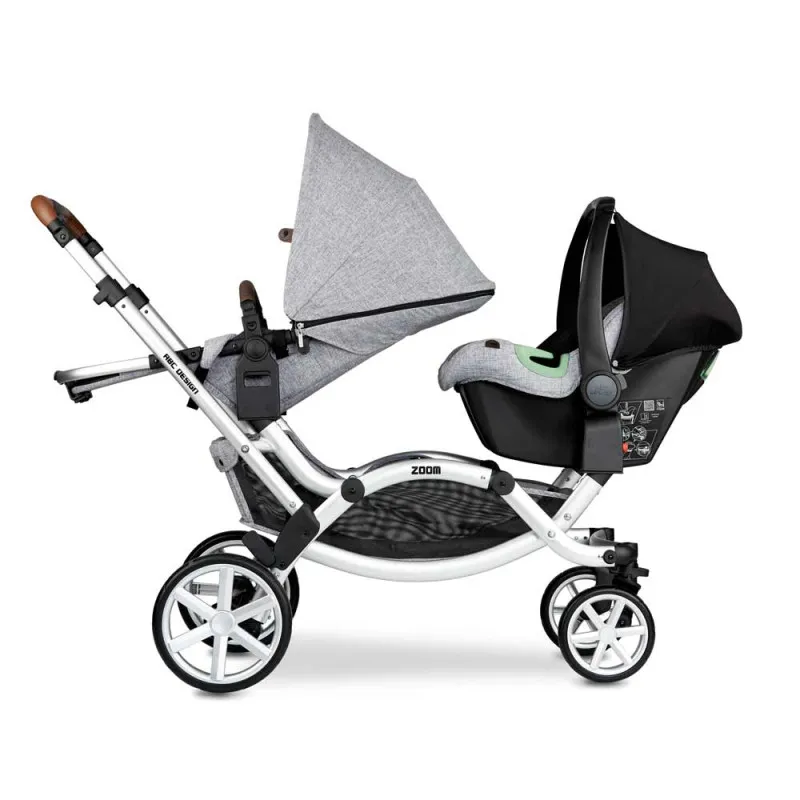 ABC DESIGN KOLICA ZA BLIZANCE ZOOM GRAPHITE GREY