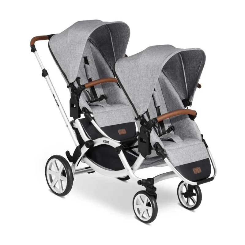 ABC DESIGN KOLICA ZA BLIZANCE ZOOM GRAPHITE GREY