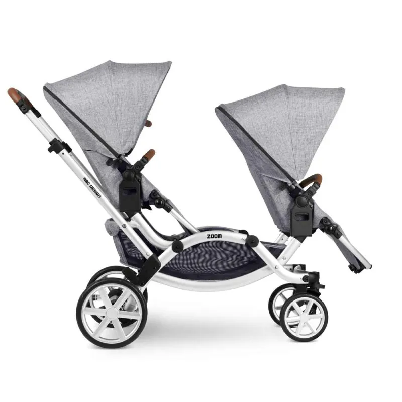 ABC DESIGN KOLICA ZA BLIZANCE ZOOM GRAPHITE GREY
